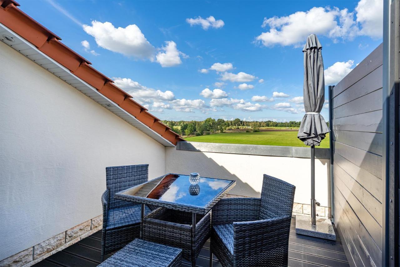 Villa Moorstern Am Badesee Tannenhausen Aurich Bagian luar foto