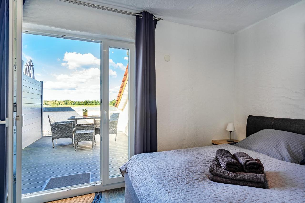 Villa Moorstern Am Badesee Tannenhausen Aurich Bagian luar foto
