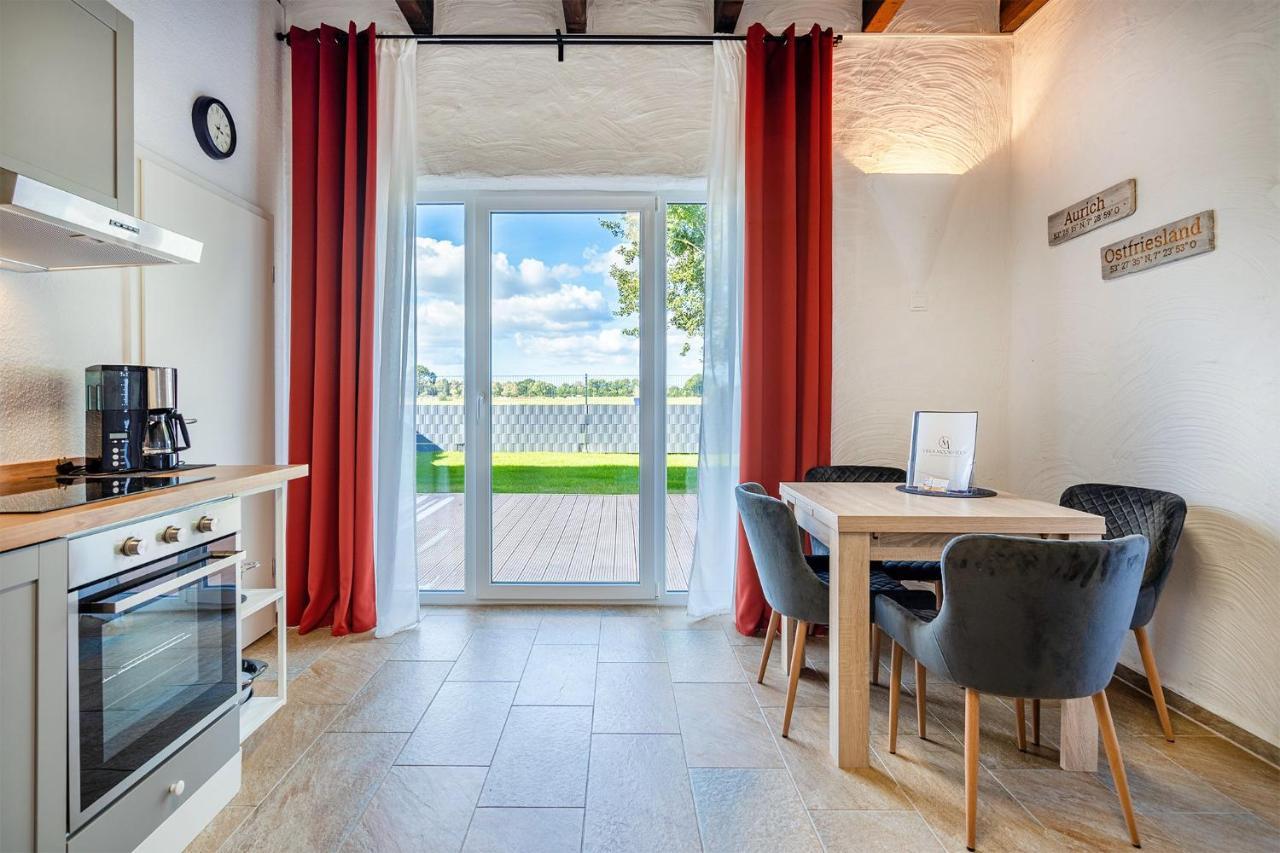 Villa Moorstern Am Badesee Tannenhausen Aurich Bagian luar foto