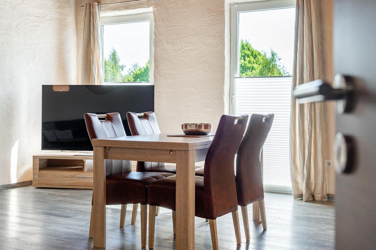 Villa Moorstern Am Badesee Tannenhausen Aurich Bagian luar foto