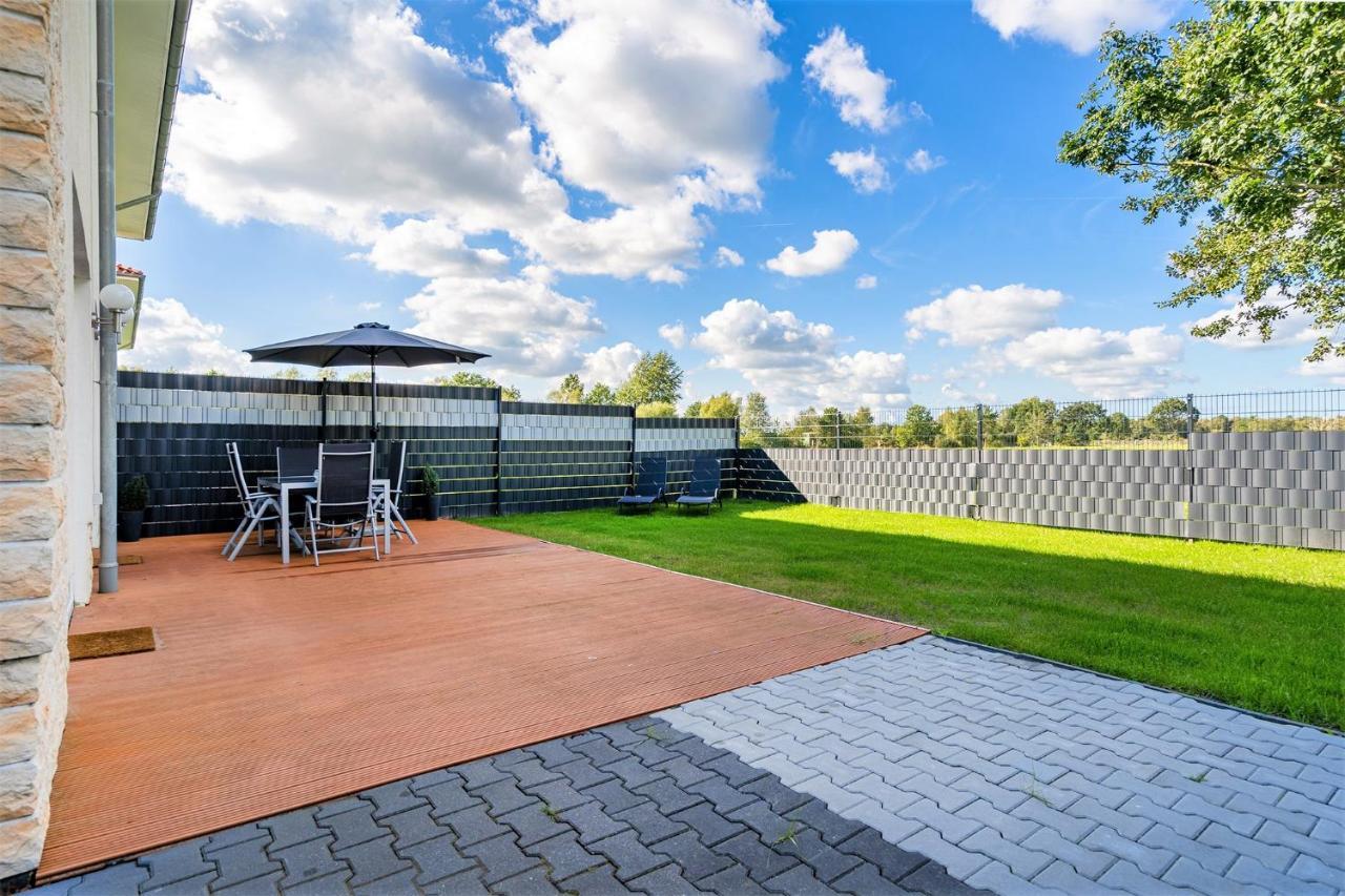 Villa Moorstern Am Badesee Tannenhausen Aurich Bagian luar foto